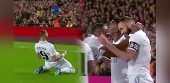 Karim Benzema anota doblete y deja al borde de la eliminación del Barcelona en la Copa del Rey Karim Benzema anota doblete y deja al borde de la eliminación del Barcelona en la Copa del Rey
