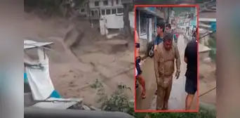 ¡Se salva de milagro! Hombre es arrastrado por huaico en Piura y sobrevive ¡Se salva de milagro! Hombre es arrastrado por huaico en Piura y sobrevive