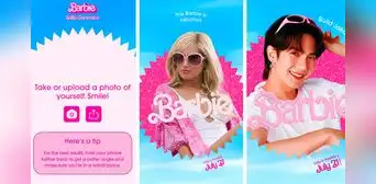 Usuarios personalizan pósteres con inteligencia artificial Barbie Selfie Generator Usuarios personalizan pósteres con inteligencia artificial Barbie Selfie Generator