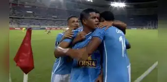 ¡Golazo! Joao Grimaldo marcó el 1-0 de Cristal ante Fluminense tras jugadón colectivo