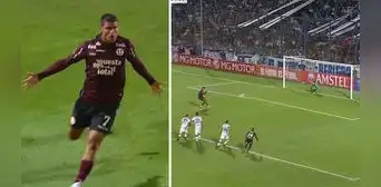 Alexander Succar anotó el 1-0 de penal ante Gimnasia y le dio victoria a la U en los minutos finales Alexander Succar anotó el 1-0 de penal ante Gimnasia y le dio victoria a la U en los minutos finales