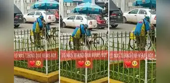 Anciano vendedor de helados es captado jugando con un perrito de la calle: "Lo más tierno que verás" Anciano vendedor de helados es captado jugando con un perrito de la calle: "Lo más tierno que verás"