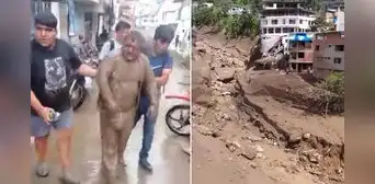 Piden evacuación aérea para hombre que sobrevivió a huaico en Piura Piden evacuación aérea para hombre que sobrevivió a huaico en Piura