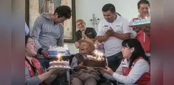 'Don Mashico', el hombre más longevo del Perú, cumplió 123 años en Huánuco 'Don Mashico', el hombre más longevo del Perú, cumplió 123 años en Huánuco