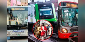 Transporte público en Semana Santa: conoce el horario del metropolitano, Línea 1, corredores y más