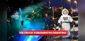 ¿Un Vía Crucis bajo el agua? Así fue la peculiar celebración de la Semana Santa 2023 en Argentina ¿Un Vía Crucis bajo el agua? Así fue la peculiar celebración de la Semana Santa 2023 en Argentina