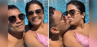 María Fe Saldaña descarta supuesta infidelidad de Josimar y se luce junto a él con tierno beso María Fe Saldaña descarta supuesta infidelidad de Josimar y se luce junto a él con tierno beso