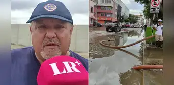Lluvias generan daños por S/1,5 millones en la red de alcantarillado de Chiclayo