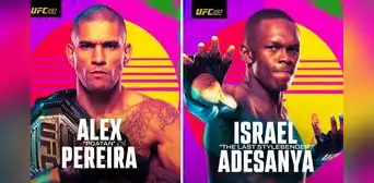 Alex Pereira vs. Israel Adesanya: ¿a qué hora pelean y cómo ver el UFC 287?