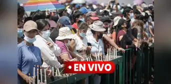 Semana Santa EN VIVO: miles de fieles se reúnen en el cerro San Cristóbal Semana Santa EN VIVO: miles de fieles se reúnen en el cerro San Cristóbal