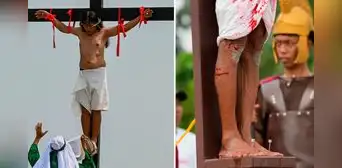 Crucifixiones reales, azotes y flagelos: la violenta escenificación de la pasión de Cristo en Filipinas Crucifixiones reales, azotes y flagelos: la violenta escenificación de la pasión de Cristo en Filipinas