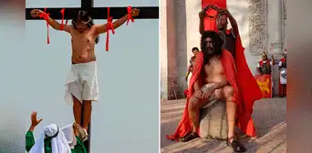 Crucifixiones reales, azotes y flagelos: la violenta escenificación de la pasión de Cristo en Filipinas