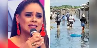Giuliana Rengifo pide ayuda a las autoridades por fuertes lluvias en Piura: "Muchos lo han perdido todo" Giuliana Rengifo pide ayuda a las autoridades por fuertes lluvias en Piura: "Muchos lo han perdido todo"