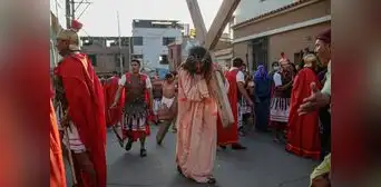 La vuelta del vía crucis después de la pandemia La vuelta del vía crucis después de la pandemia