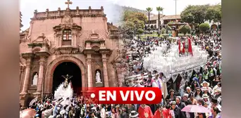 Semana Santa en Ayacucho EN VIVO: ciudadanos a esperas de la peregrinación por Sábado Santo