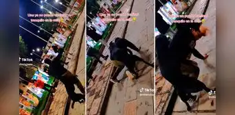 Perro tumba a joven mientras caminaba en calles de Huancavelica: "No te hagas el difícil"
