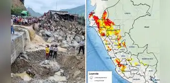 Lluvias en Perú: ¿en qué provincias y regiones Indeci alerta posibles huaicos?