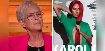 Jamie Lee Curtis apoya a Karol G por criticar abuso digital en sus fotos: "No somos IA" Jamie Lee Curtis apoya a Karol G por criticar abuso digital en sus fotos: "No somos IA"