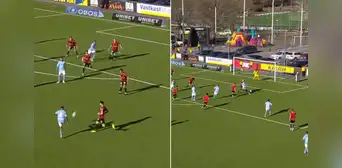 Sergio Peña se lució con tremendo pase de 3 dedos y encaminó la remontada del Malmo Sergio Peña se lució con tremendo pase de 3 dedos y encaminó la remontada del Malmo