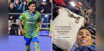 Raúl Ruidíaz vuelve a anotar tras 7 largos meses y lo celebra con la camiseta de la 'U'