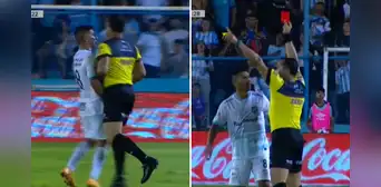 Árbitro argentino agrede a jugador de Atlético Tucumán sin razón alguna, se molesta y lo expulsa Árbitro argentino agrede a jugador de Atlético Tucumán sin razón alguna, se molesta y lo expulsa