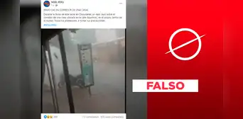 No, este video no muestra un rayo cayendo en Chulucanas en 2023 No, este video no muestra un rayo cayendo en Chulucanas en 2023