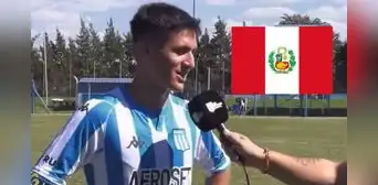 Catriel Cabellos manda emotivo mensaje al Perú tras anotar doblete en la reserva de Racing Catriel Cabellos manda emotivo mensaje al Perú tras anotar doblete en la reserva de Racing