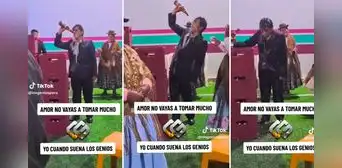 Se tira cerveza encima y las redes enloquecen: "Así se toma en el Perú" Se tira cerveza encima y las redes enloquecen: "Así se toma en el Perú"
