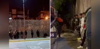“Al que madruga Dios ayuda”: postulantes amanecieron formando cola para rendir examen de admisión