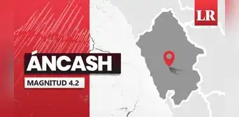 Temblor de magnitud 4.2 se sintió en Áncash hoy, según IGP