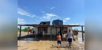 Lambayeque: desborde de río La Leche vuelve a inundar a caserío Señor de Luren
