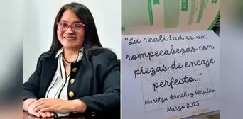 Maritza Sánchez: con este mensaje llegó la excolaboradora de Dina Boluarte a la Fiscalía Maritza Sánchez: con este mensaje llegó la excolaboradora de Dina Boluarte a la Fiscalía