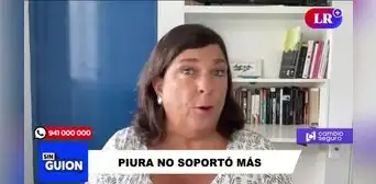 RMP: Cuando uno está con el agua al cuello, no quiere saber cómo se llama el fenómeno, quiere soluciones RMP: Cuando uno está con el agua al cuello, no quiere saber cómo se llama el fenómeno, quiere soluciones