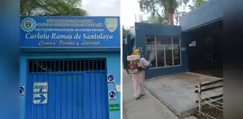 Colegio fumigó sus aulas y alumnos se intoxicaron en Piura Colegio fumigó sus aulas y alumnos se intoxicaron en Piura