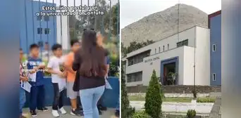 Niños de 9 y 11 años hacen cola para postular a La Cantuta: "A su edad yo jugaba trompo"