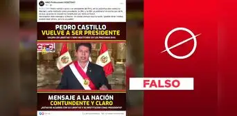 No, la ONU y la OEA no han publicado que la vacancia de Pedro Castillo es "nula" No, la ONU y la OEA no han publicado que la vacancia de Pedro Castillo es "nula"