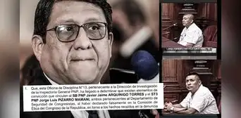 Inspectoría abre investigación a policías que declararon a favor de Héctor Ventura
