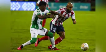Junior escapa del fondo de la tabla: venció 1-0 a Atlético Nacional por la liga colombiana Junior escapa del fondo de la tabla: venció 1-0 a Atlético Nacional por la liga colombiana
