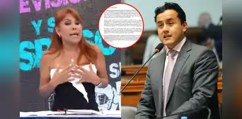 Richard Acuña envia carta notarial a Magaly tras anunciar exclusiva primicia