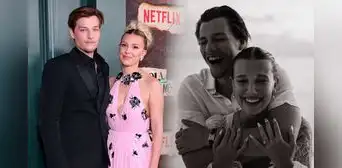Millie Bobby Brown, actriz de "Stranger things", anuncia su compromiso con Jake Bongiovi a los 19 años Millie Bobby Brown, actriz de "Stranger things", anuncia su compromiso con Jake Bongiovi a los 19 años