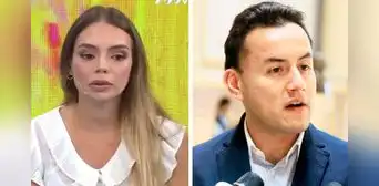 Camila Ganoza acusa a Richard Acuña de haberle sido infiel con conductora de TV mientras estaba embarazada