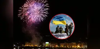 Ucrania prohíbe uso de fuegos artificiales para evitar traumas a víctimas de guerra con Rusia