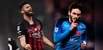 AC Milan vs. Napoli: posibles alineaciones del partido por la Champions League AC Milan vs. Napoli: posibles alineaciones del partido por la Champions League