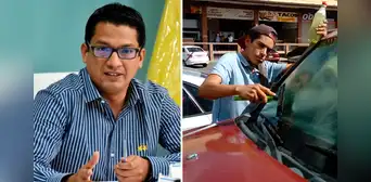 Alcalde de SMP evaluará que solo las personas con discapacidad trabajen como limpiaparabrisas Alcalde de SMP evaluará que solo las personas con discapacidad trabajen como limpiaparabrisas