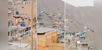 Peruanos construyen su casa en pleno cerro y se vuelven virales: “Solo en Perú” Peruanos construyen su casa en pleno cerro y se vuelven virales: “Solo en Perú”