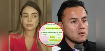 Exponen chats privados entre Richard Acuña y su expareja Camila Ganoza: “Estás abusando de tu poder” Exponen chats privados entre Richard Acuña y su expareja Camila Ganoza: “Estás abusando de tu poder”