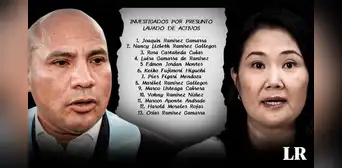 Joaquín Ramírez: así se estructura la organización criminal que incluye a Keiko Fujimori, según Fiscalía Joaquín Ramírez: así se estructura la organización criminal que incluye a Keiko Fujimori, según Fiscalía