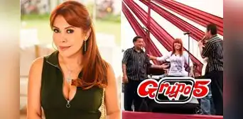 Magaly y su inesperada llegada con el Grupo 5 a Santa Mónica: “Voy a hacer que me condenen otra vez” Magaly y su inesperada llegada con el Grupo 5 a Santa Mónica: “Voy a hacer que me condenen otra vez”