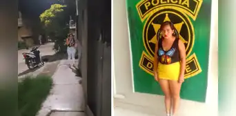 Mujer roba moto a su vecino y, horas después, delincuentes le sustraen el vehículo