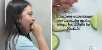 Joven le da fruta masticada a su amiga porque le ajustaron los brackets: "Amistades que valen" Joven le da fruta masticada a su amiga porque le ajustaron los brackets: "Amistades que valen"